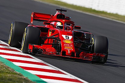 2. Barcelona testleri 1. gün: Vettel lider kapattı