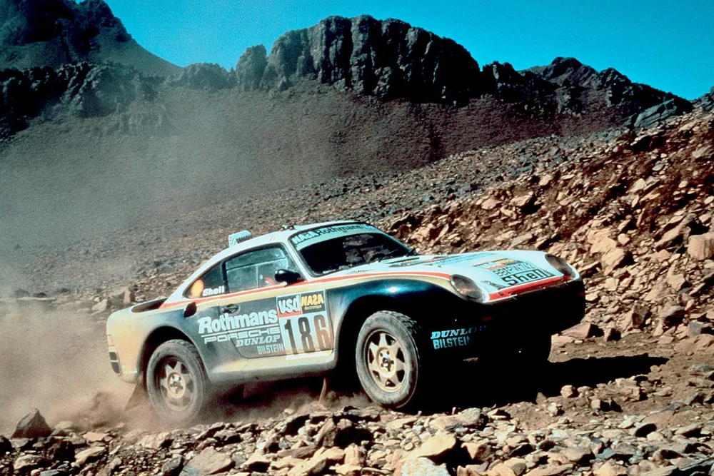 #186 Porsche 959: Ren&eacute; Metge, Dominique Lemoyne