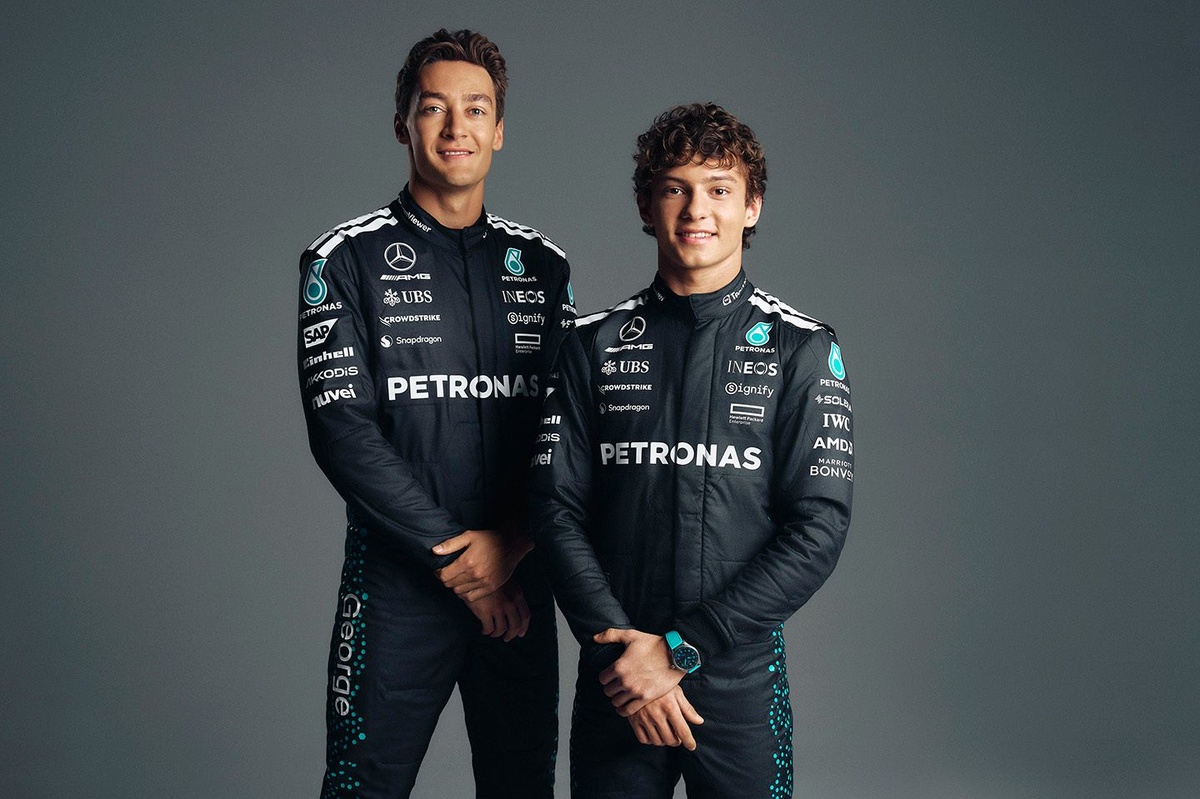 Russell: No espero ser más rápido que Antonelli en la F1 2025