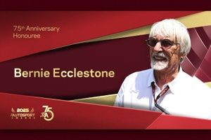 Bernie Ecclestone, premio honor&iacute;fico del 75 aniversario en los Autosport Awards