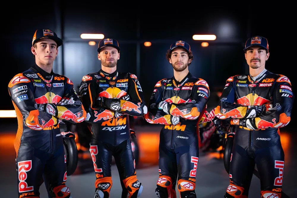 Pedro Acosta, Brad Binder, Red Bull KTM Factory Racing, Enea Bastianini, Maverick Vi&ntilde;ales, Red Bull KTM Tech3