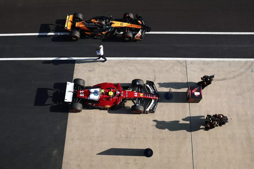Lewis Hamilton, Ferrari, Oscar Piastri, McLaren