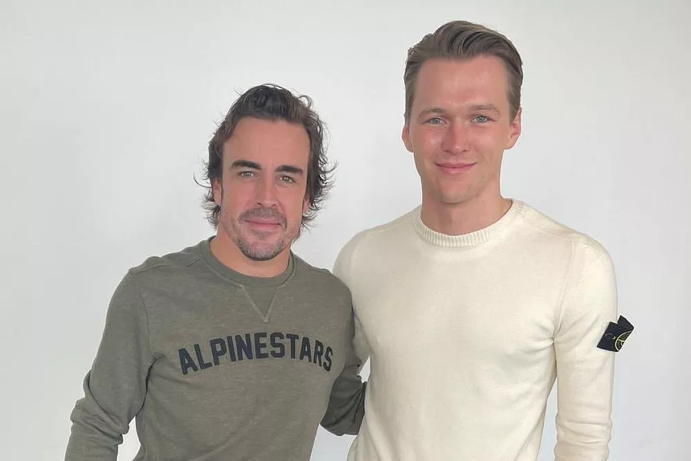 Fernando Alonso y Maximilian Gunther