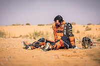 Petrucci pierde sus pertenencias y con ellas sus esperanzas en el Dakar 2022