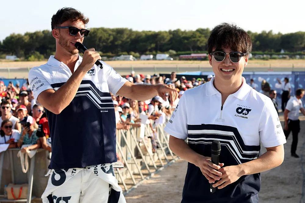 Yuki Tsunoda, Pierre Gasly, AlphaTauri