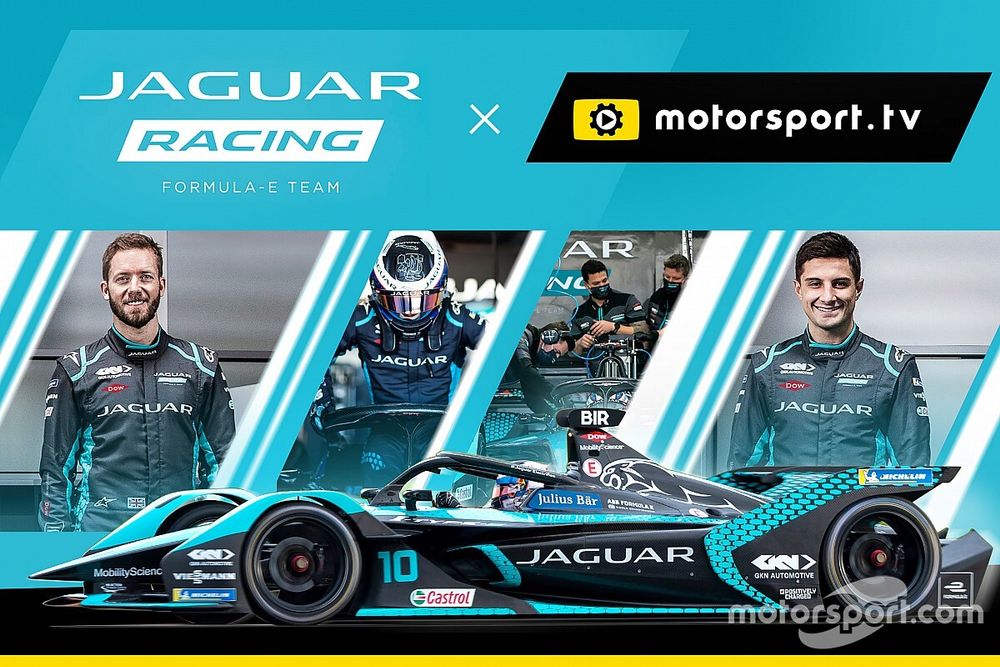 Jaguar bring fans inside Formula E with dedicated channel on Motorsport.tv