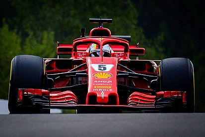 Vettel snelste in laatste training Spa, P5 Verstappen, Vandoorne crasht