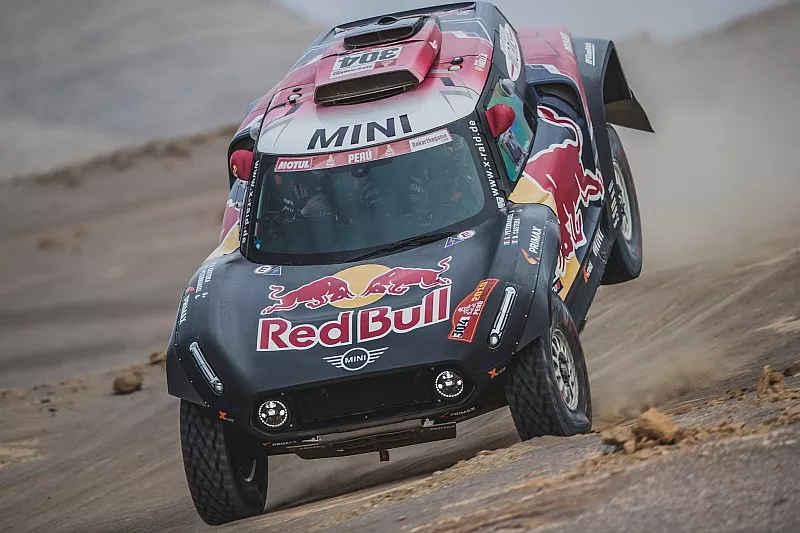 #304 X-Raid Mini JCW Team: St&eacute;phane Peterhansel, David Castera
