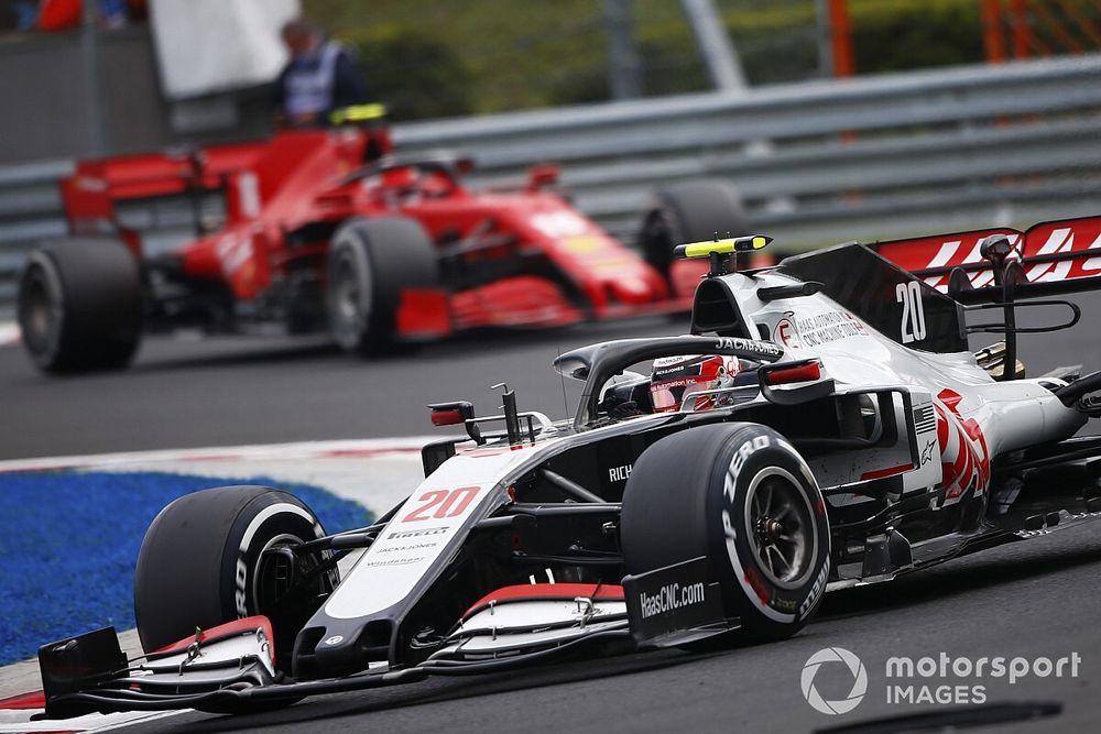 Kevin Magnussen, Haas VF-20, Charles Leclerc, Ferrari SF1000