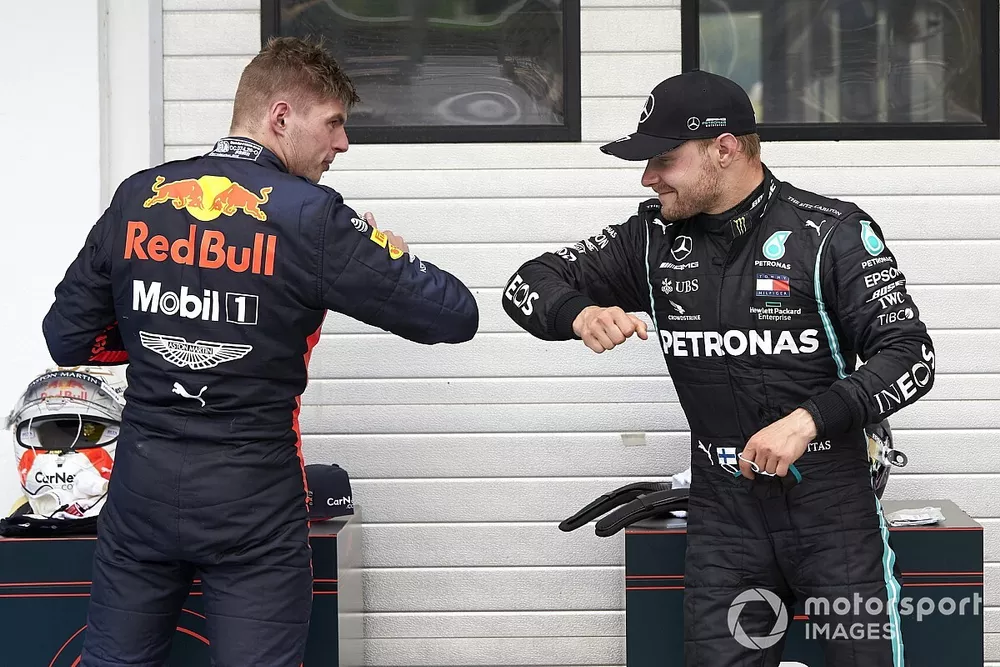 Valtteri Bottas, Mercedes-AMG Petronas F1, Max Verstappen, Red Bull Racing 