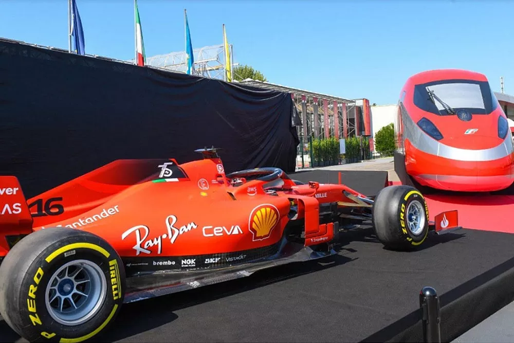 Partnership tra Frecciarossa e Scuderia Ferrari