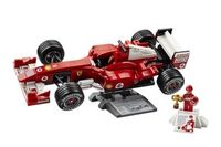 El Ferrari de Michael Schumacher de 2004 hecho por LEGO est&aacute; en camino