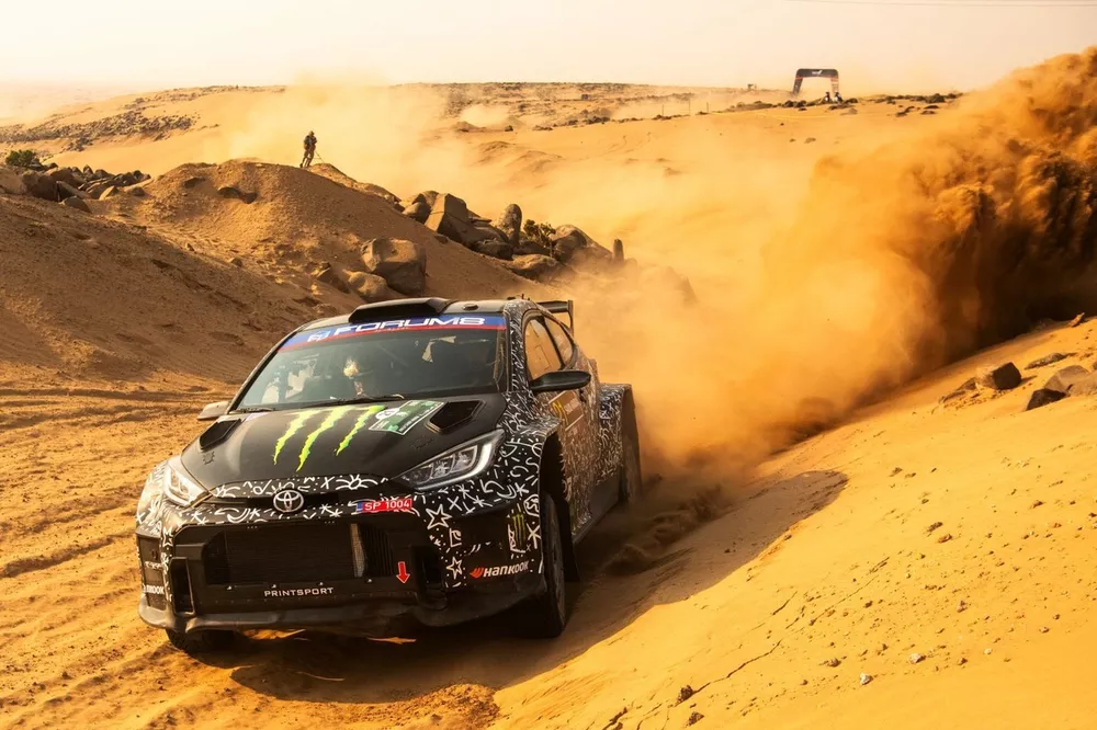Oliver Solberg, Printsport racing Toyota in WRC2
