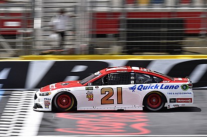 Ryan Blaney leads Saturday morning Cup practice