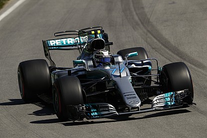 Bottas a lutté avec l'équilibre de sa Mercedes