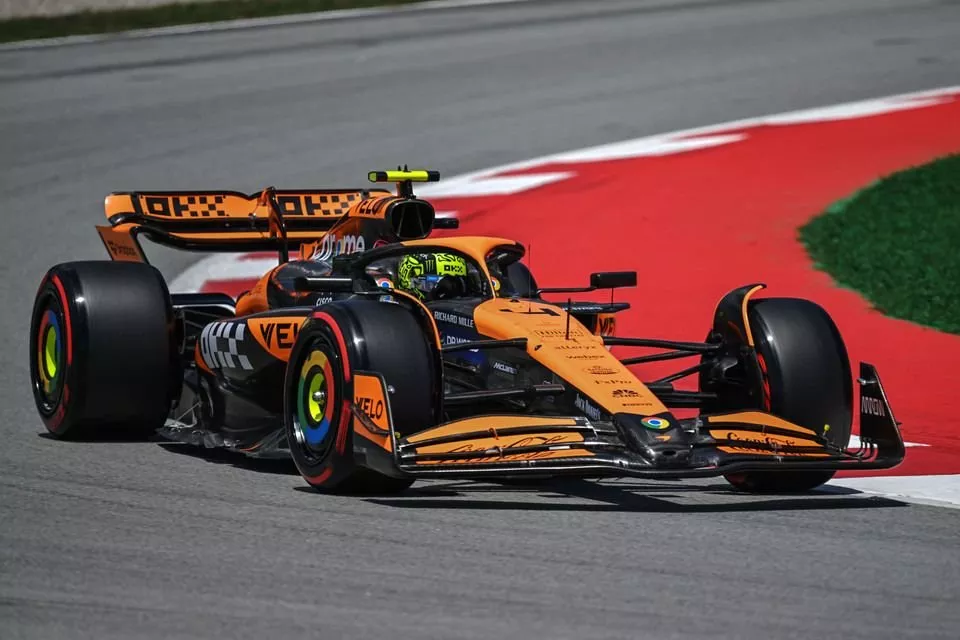 Lando Norris, McLaren MCL38 