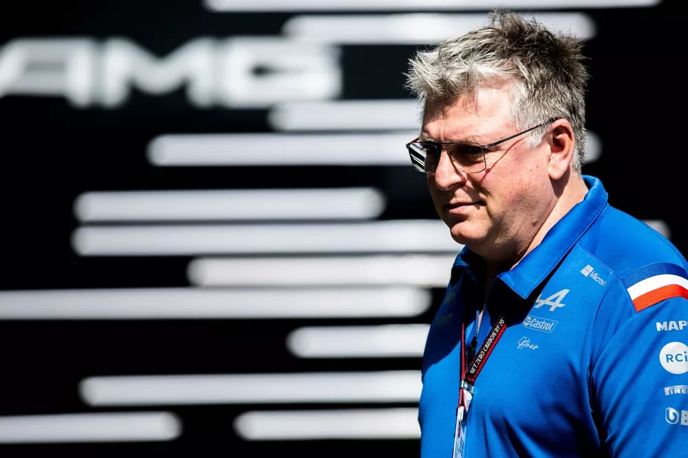Otmar Szafnauer, team principal, Alpine F1 