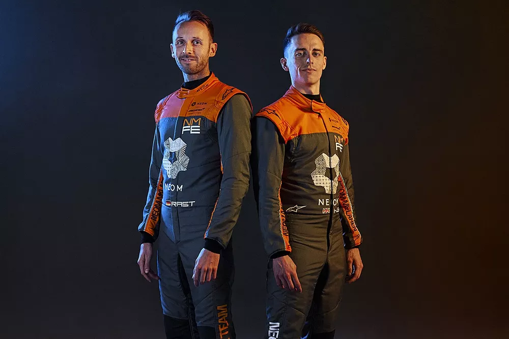 Ren&eacute; Rast, Jake Hughes, McLaren FE Team