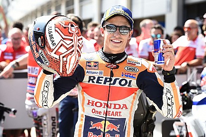 De startopstelling voor de MotoGP Grand Prix van Oostenrijk