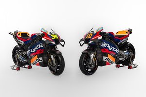 レプソル・ホンダ、2024年はカラーリング一新！ トリコロール