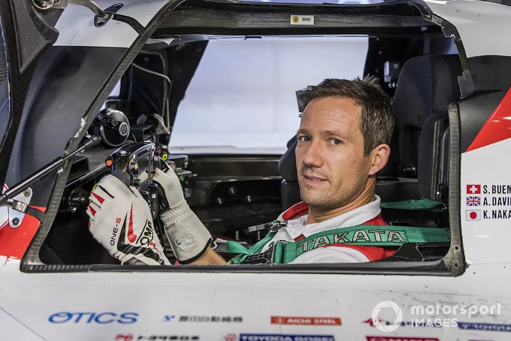 Ogier ante su prueba del WEC con el Hypercar de Toyota