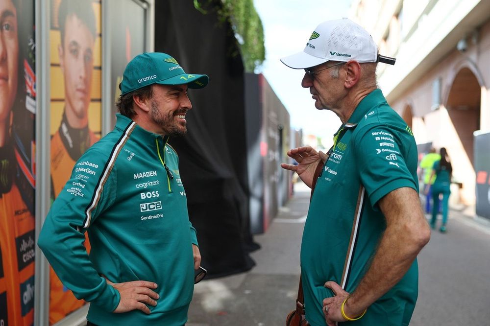 Fernando Alonso, Aston Martin Racing, Adrian Newey, Director de Aston Martin