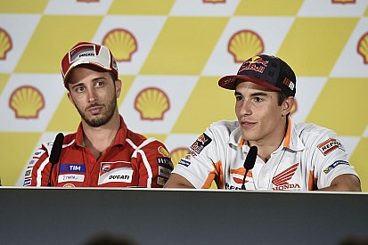 Márquez: “Si puedo rematar el Mundial aquí, mejor que en Valencia”