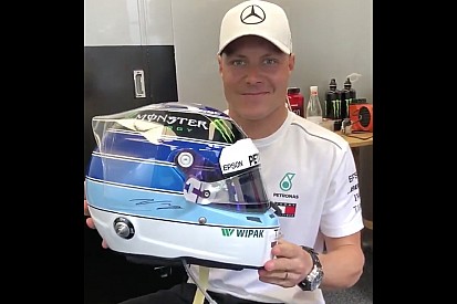 GALERIA: Bottas homenageia Hakkinen em capacete para Mônaco