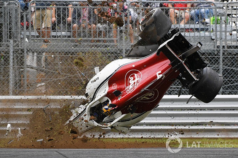 Fotos: los accidentes de la temporada 2018 de F1