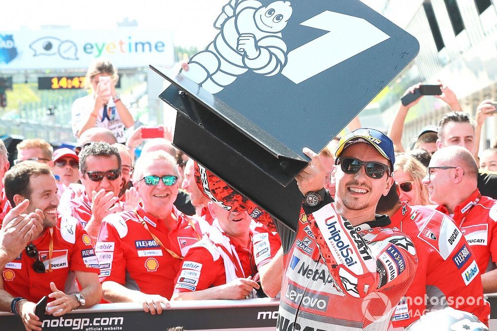 Ganador, Jorge Lorenzo, Ducati Team