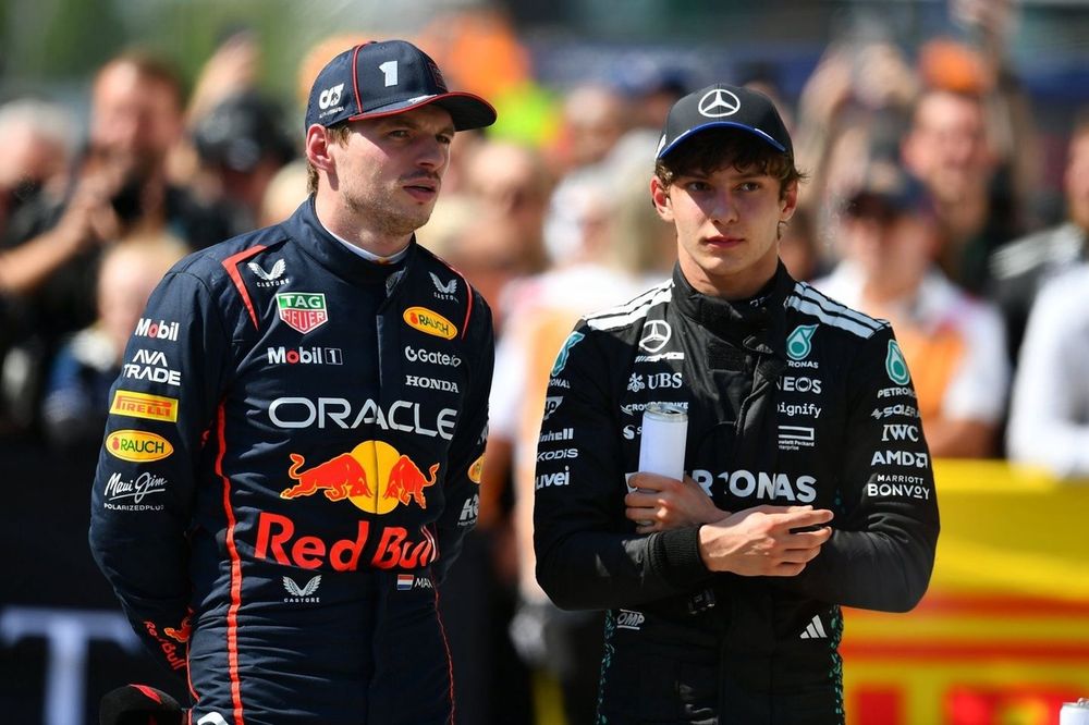 Verstappen Jokingly Called 'Dad of the Rookies' by Antonelli and Bortoleto