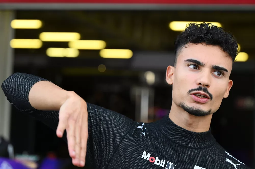 Pascal Wehrlein of Germany and TAG Heuer Porsche Formula E Team looks on during previews ahead of the Mexico City E-Prix at Autodromo Hermanos Rodriguez on January 09, 2025 in Mexico City, Mexico. (Photo by Simon Galloway/LAT Images for Formula E)