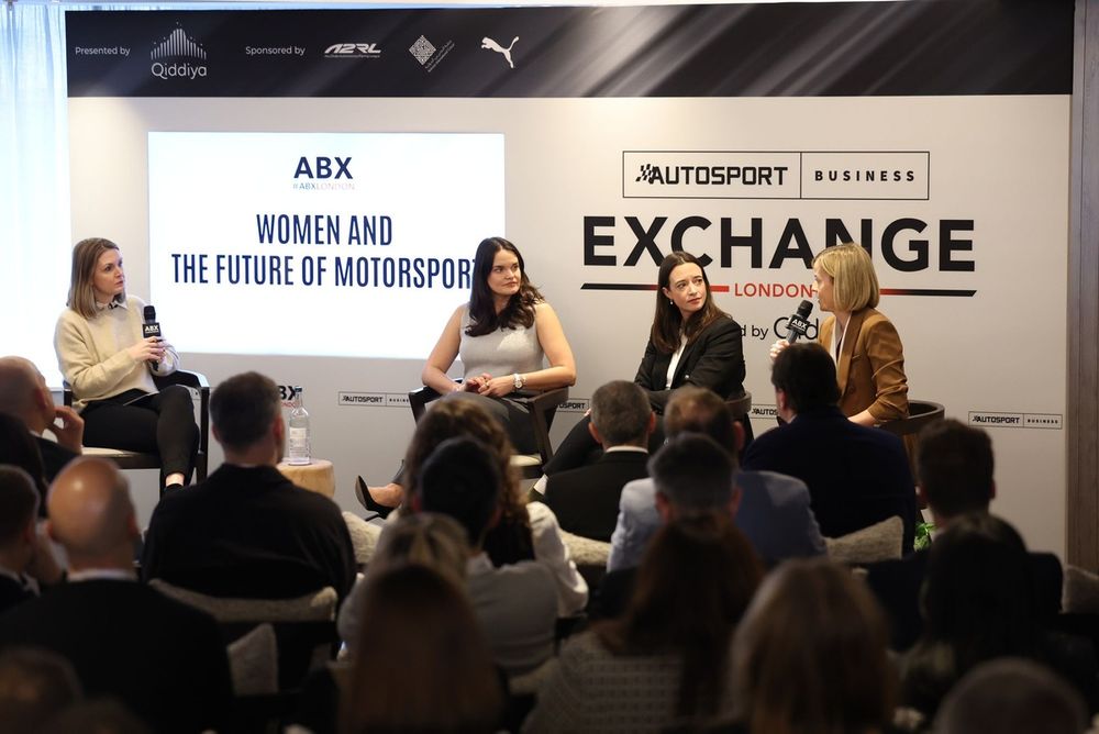 Susie Wolff at the Autosport Business Exchange: London