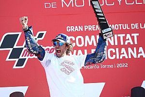 Rins: Suzuki se va en un momento que la moto es competitiva