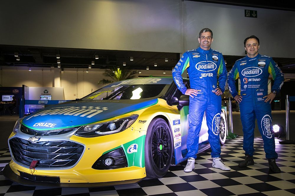 Julio Campos e Felipe Massa