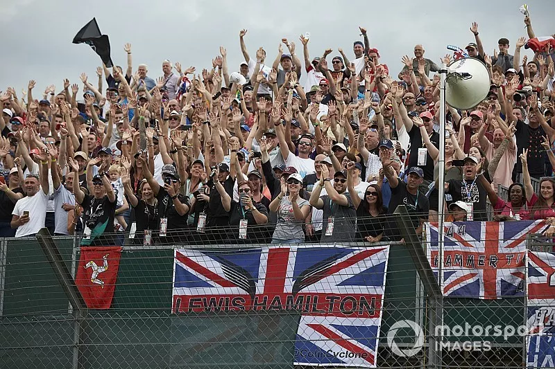 Fans van Lewis Hamilton, Mercedes AMG F1