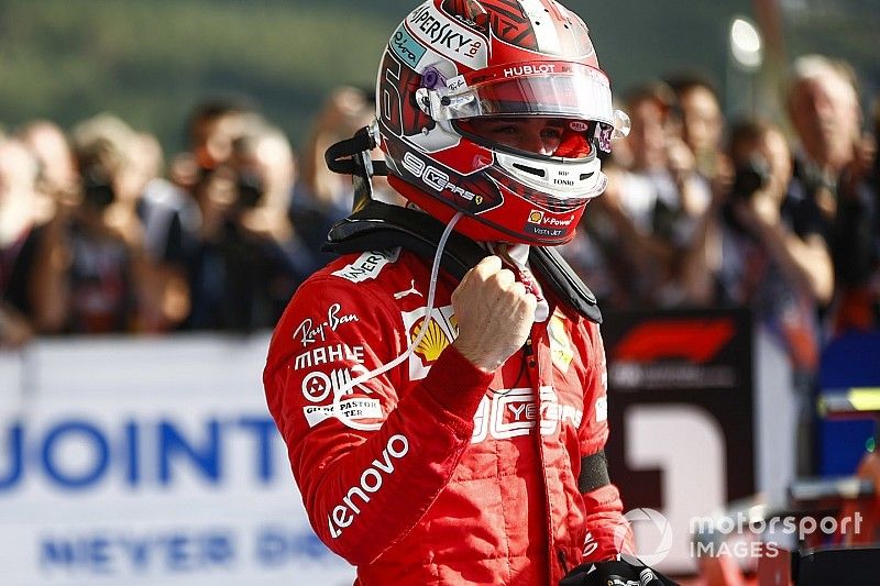 Ganador Charles Leclerc, Ferrari
