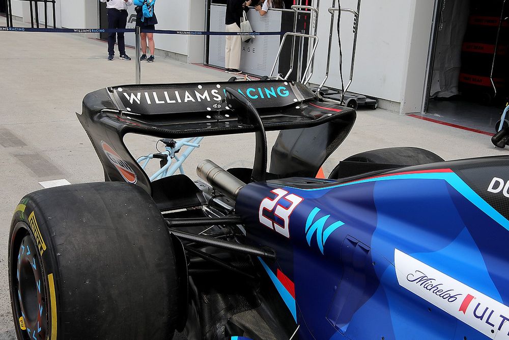 Williams FW45 alerón trasero