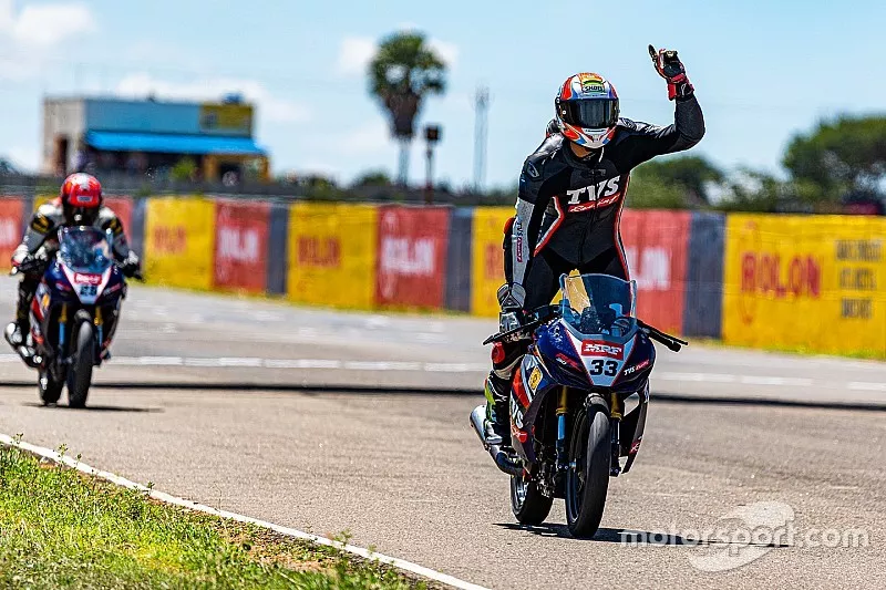 KY Ahamed, TVS Racing