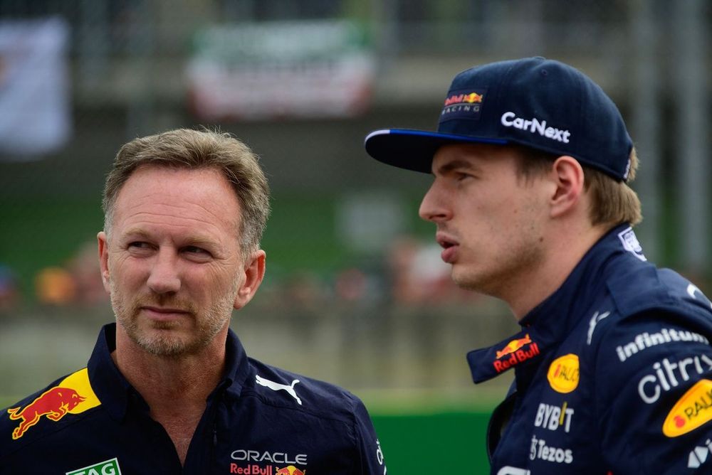 Christian Horner,Max Verstappen, Red Bull Racing