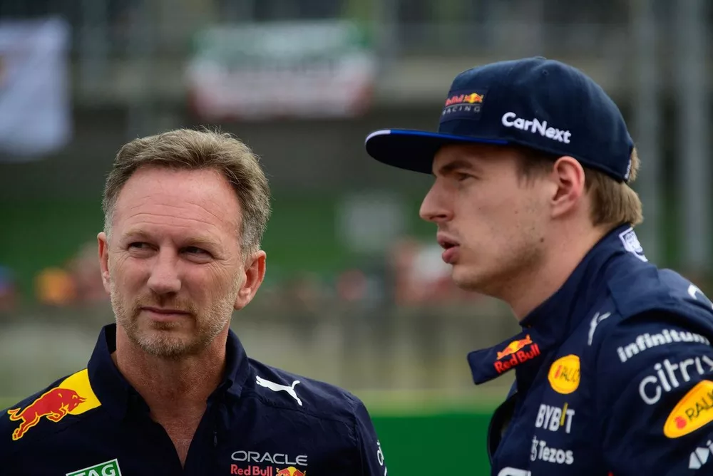 Christian Horner,Max Verstappen, Red Bull Racing