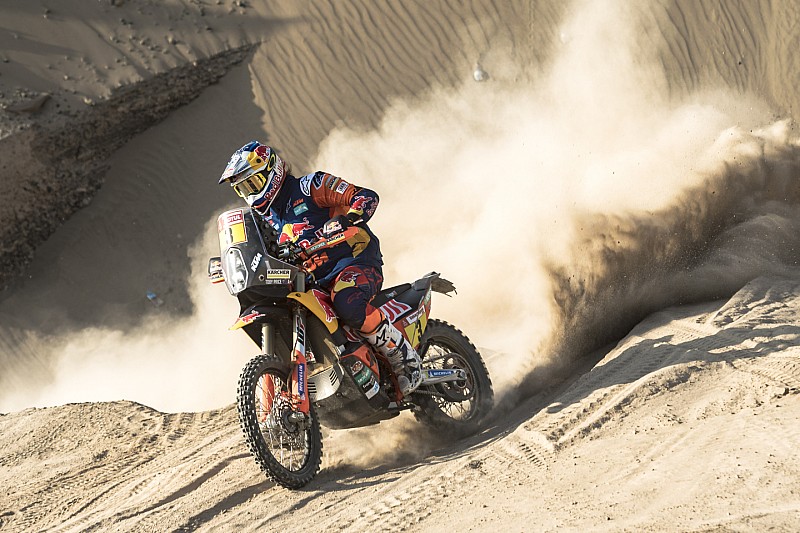 Dakar, Moto, Tappa 8: il motore Honda tradisce Brabec e le KTM ne approfittano
