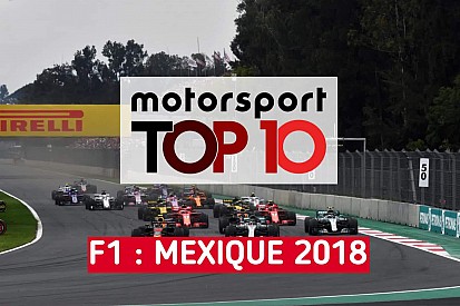Vidéo - Le top 10 du GP du Mexique