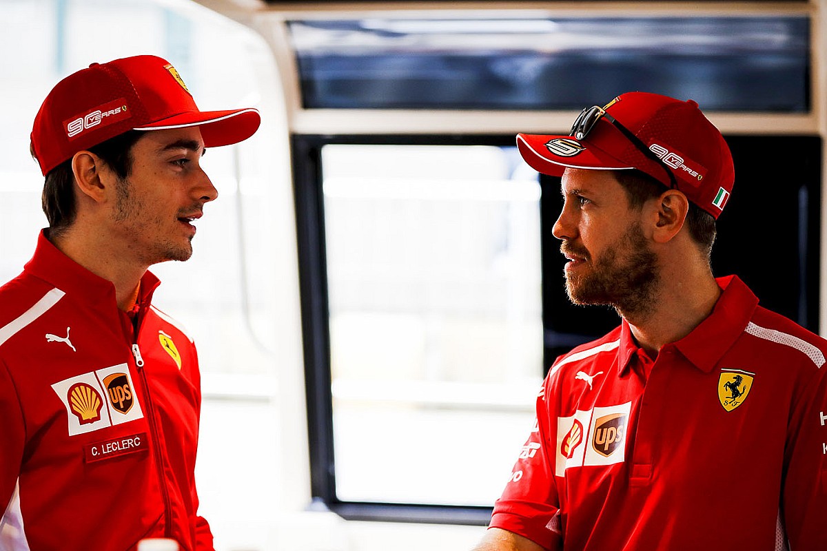 Leclerc's job is to get priority over Vettel