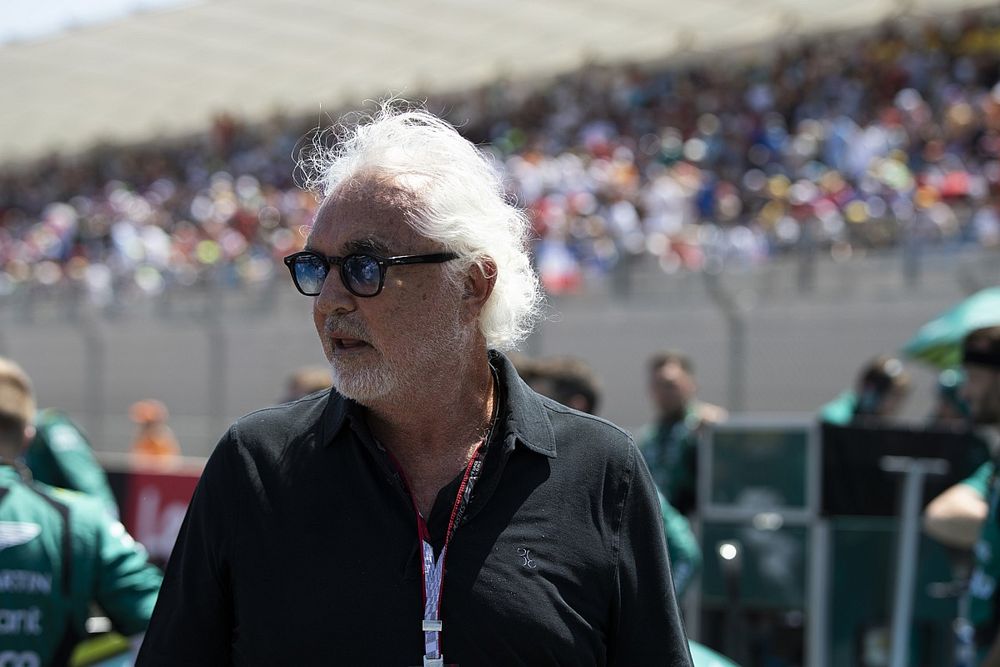 Flavio Briatore, en la parrilla