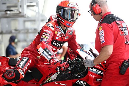 Bagnaia destaca que Ducati encontró "la solución para ir más rápido"