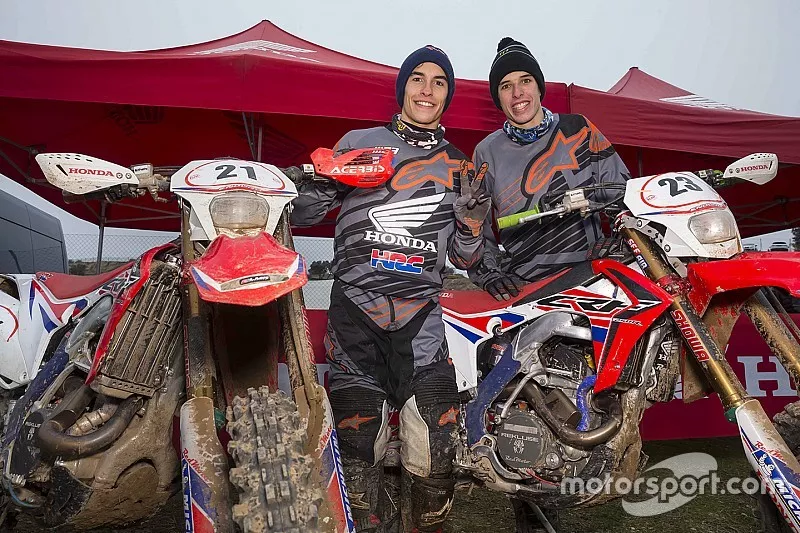 Marc M&aacute;rquez y su hermano, Alex M&aacute;rquez