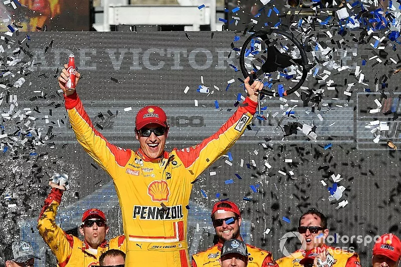Race Winner: Joey Logano, Team Penske, Ford Mustang