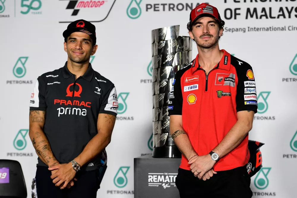 Jorge Martin, Pramac Racing, Francesco Bagnaia, Ducati Team