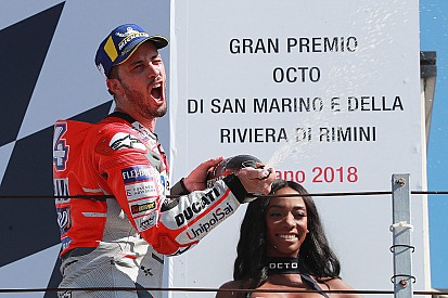Dovizioso obtuvo una cómoda victoria en Misano